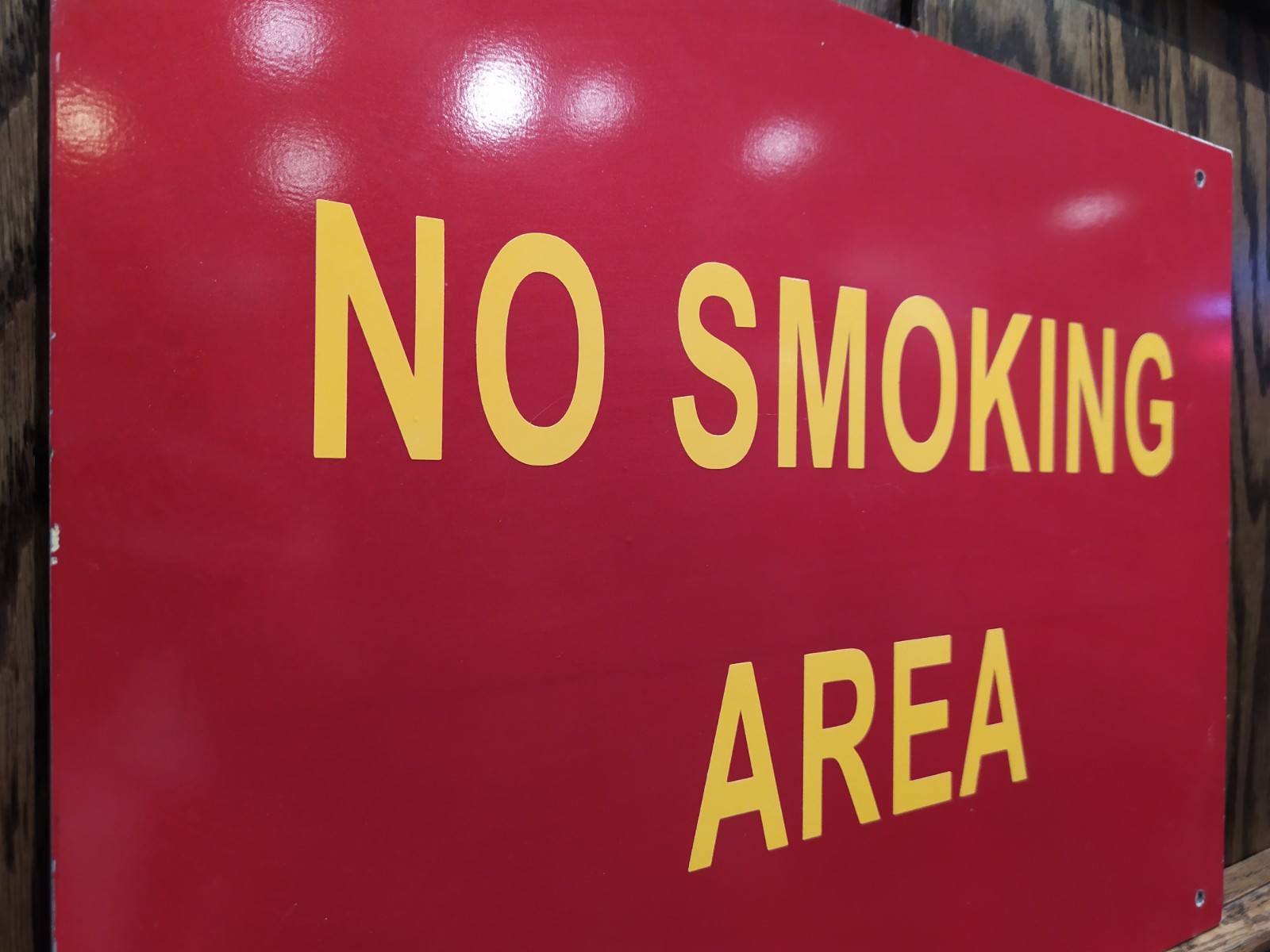 NO SMOKING AREA (禁煙区域) ロードサイン🚫 | アメリカンヴィンテージ・アンティーク家具ショップ【L.A.DEPO】エル・エー デポ